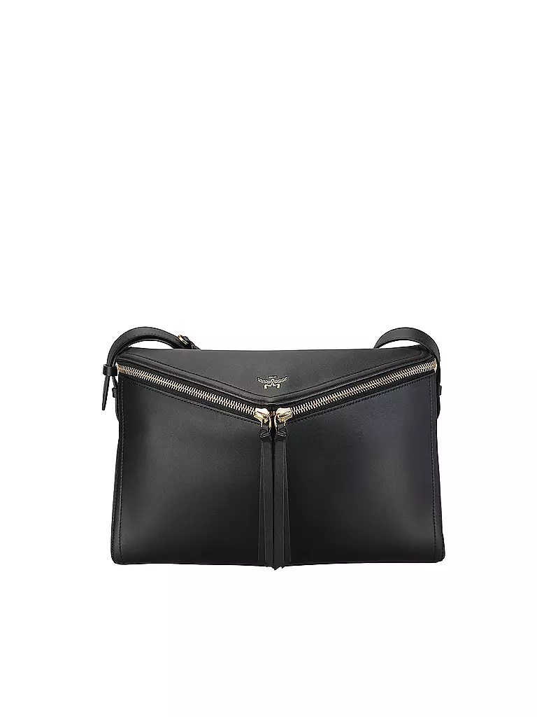 MCM | Sac en cuir - Sac bandoulière DIAMANT | schwarz