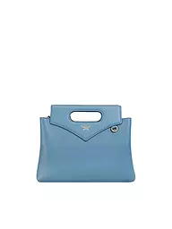 MCM | Sac en cuir - Sac bandoulière SOFT DIAMANT Mini | Bleu