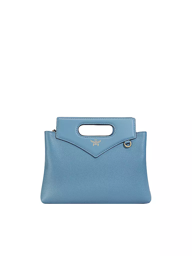 MCM | Sac en cuir - Sac bandoulière DIAMOND SOFT | blau
