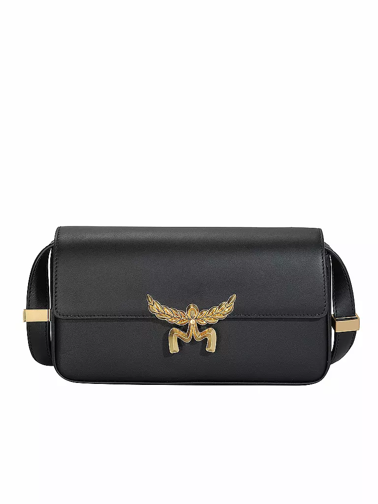 MCM | Sac en cuir - Sac bandoulière HIMMEL Small | schwarz