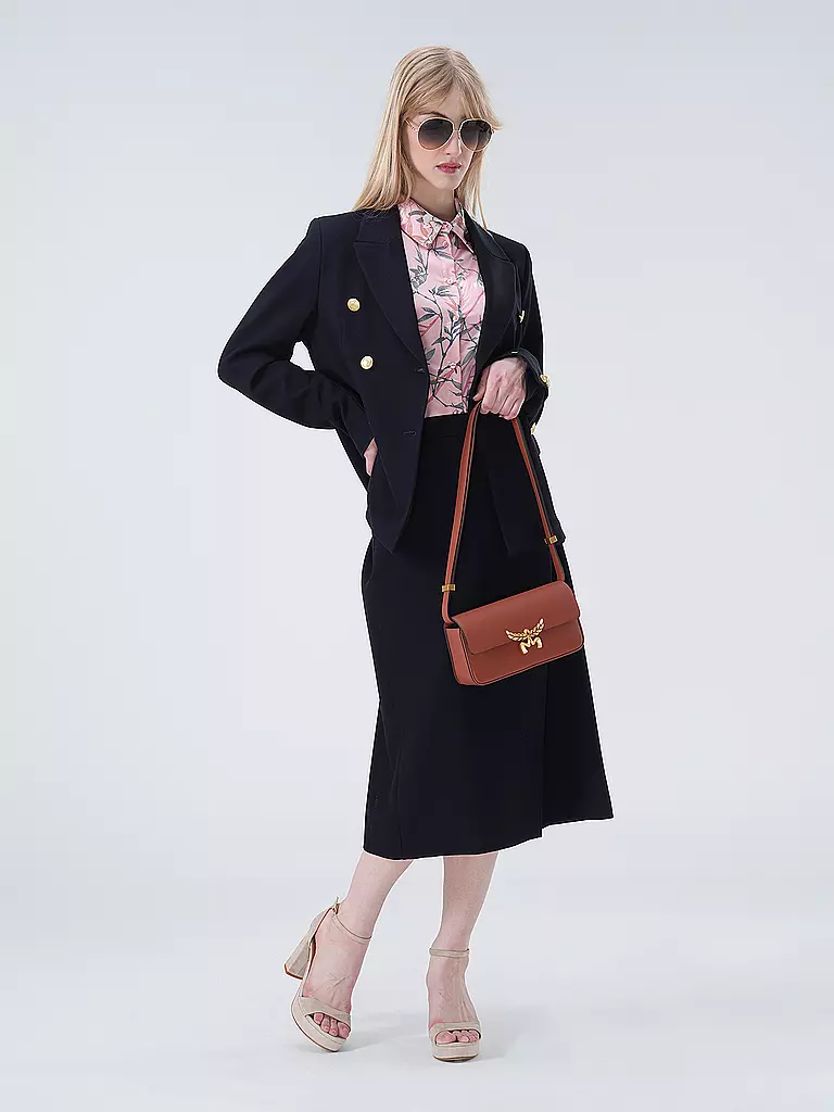 MCM | Sac en cuir - Sac bandoulière HIMMEL Small | braun