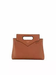 MCM | Sac en cuir - Sac bandoulière SOFT DIAMANT Mini | Marron