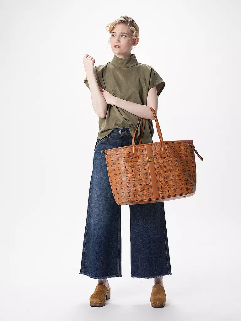 MCM | Shopper réversible LIZ Large | braun