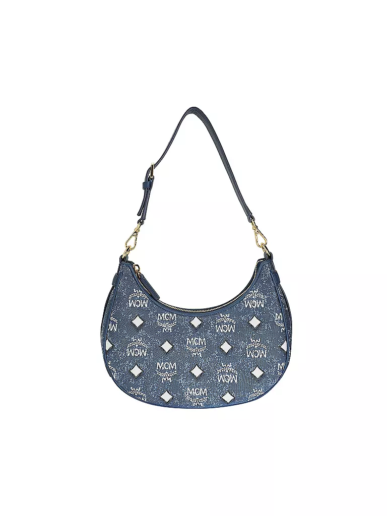 MCM | Tasche - Hobo AREN Small  | Bleu