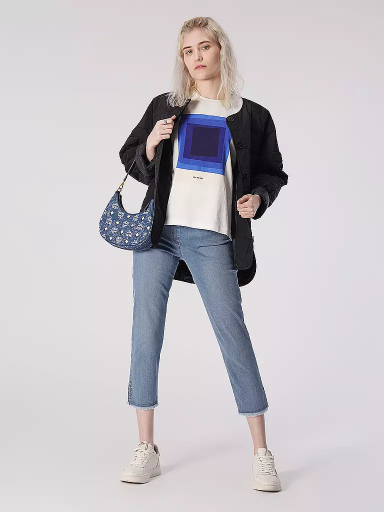 MCM | Tasche - Hobo AREN Small  | Bleu