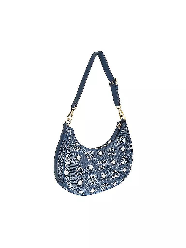 MCM | Tasche - Hobo AREN Small  | Bleu