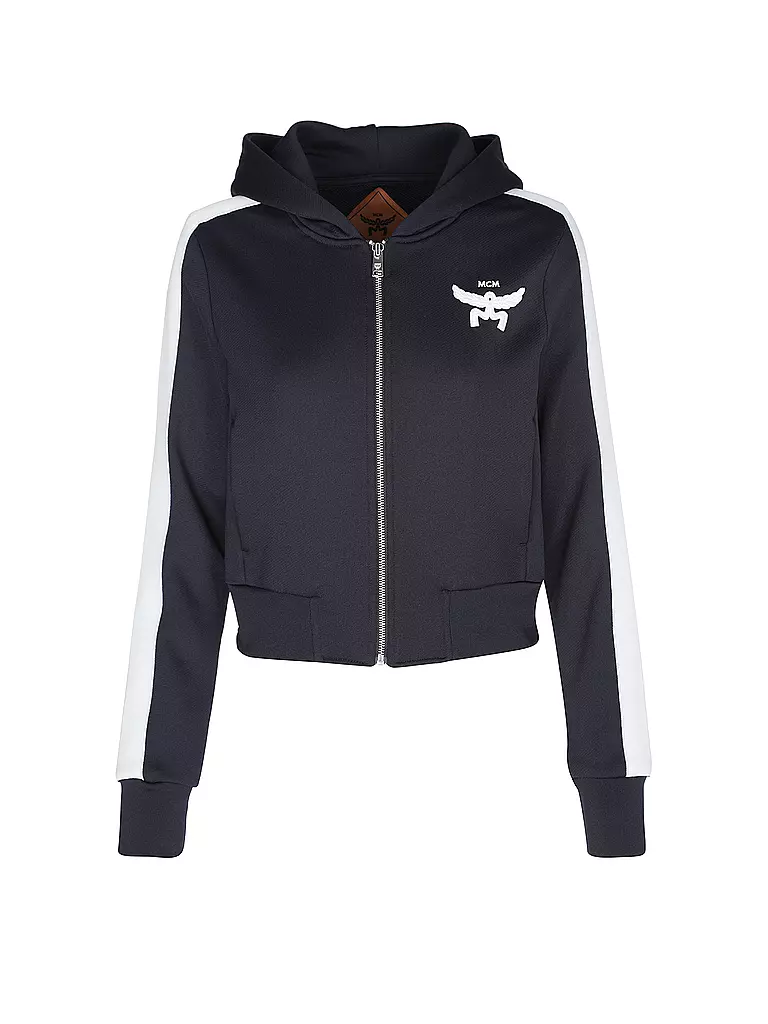 MCM | Veste sweat à capuche ESSENTIAL LAUREL | dunkelblau