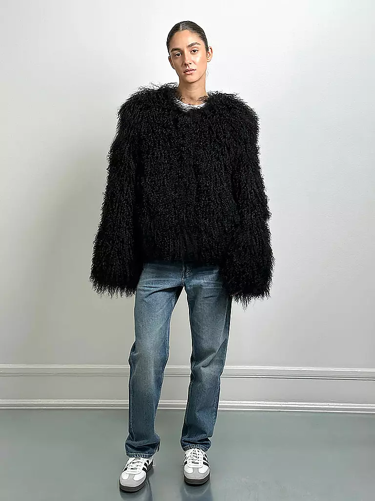 MEOTINE | Felljacke | Noir