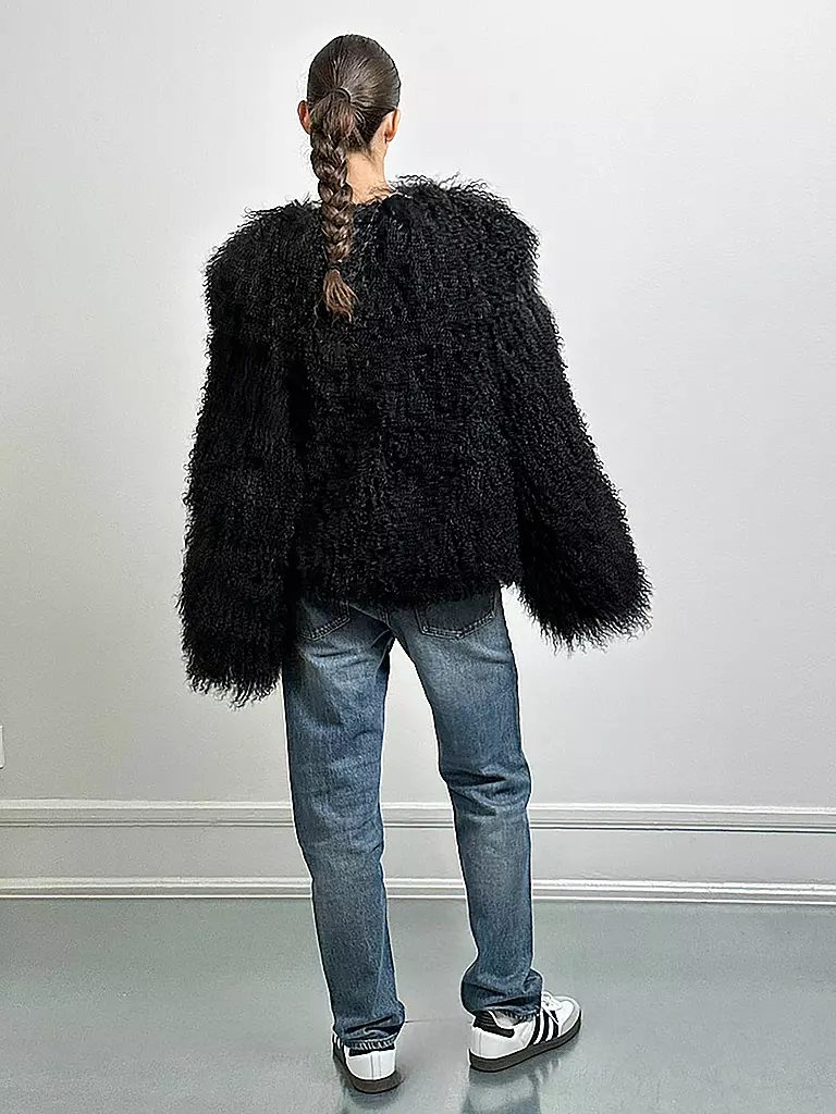 MEOTINE | Felljacke | Noir