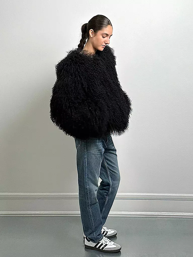 MEOTINE | Felljacke | Noir