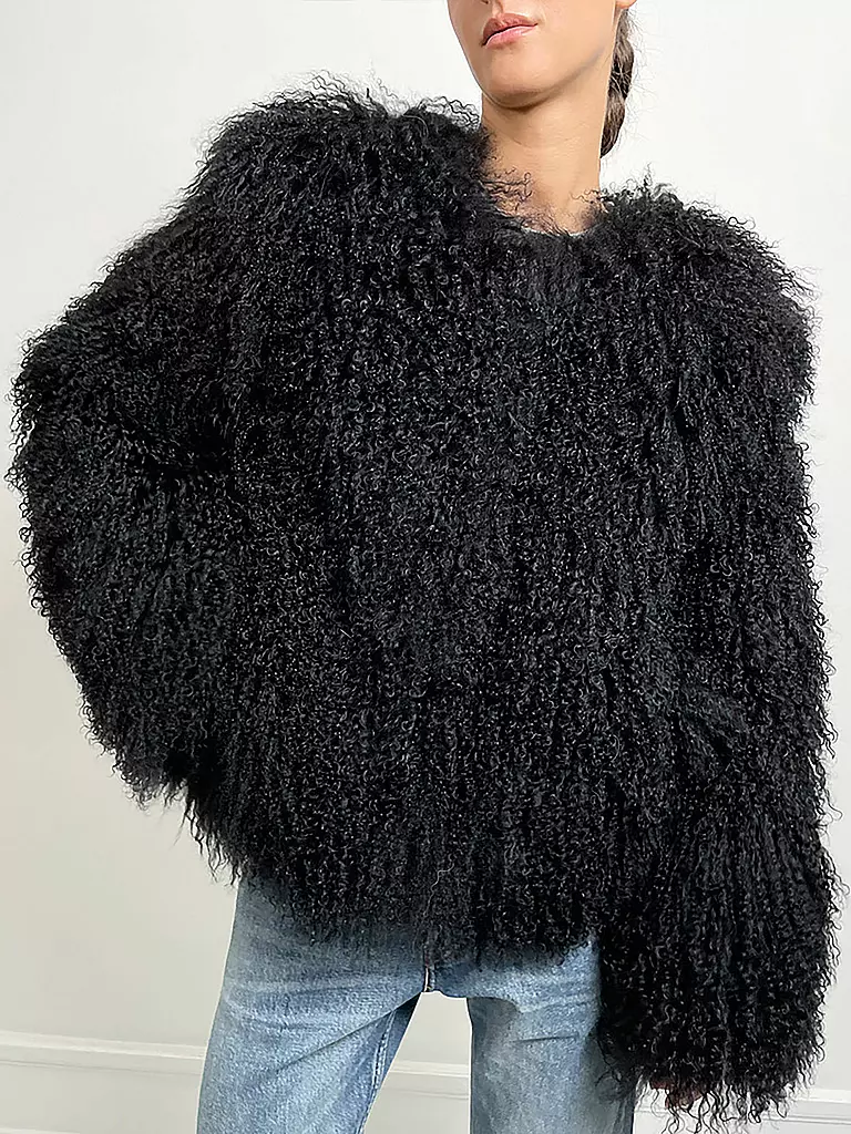 MEOTINE | Felljacke | Noir