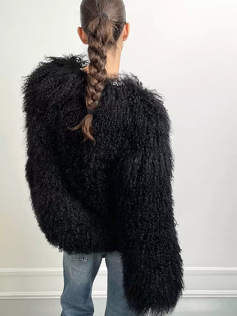 MEOTINE | Felljacke | Noir