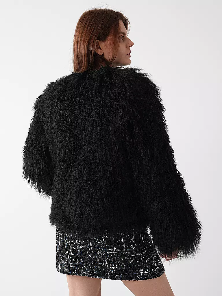 MEOTINE | Felljacke | Noir