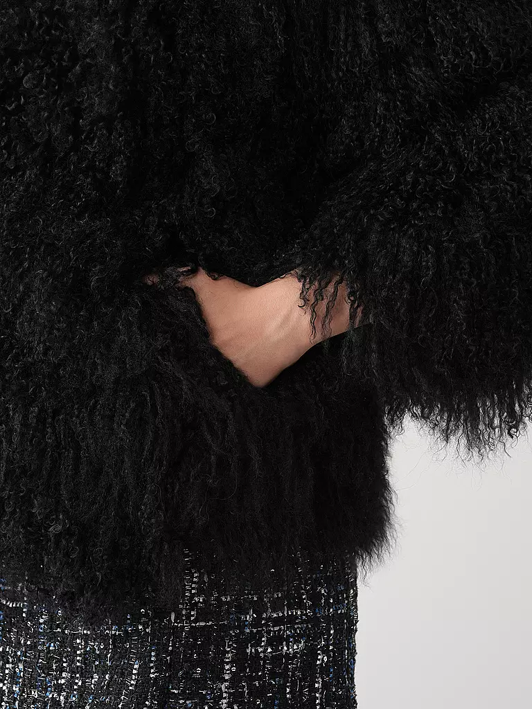 MEOTINE | Felljacke | Noir