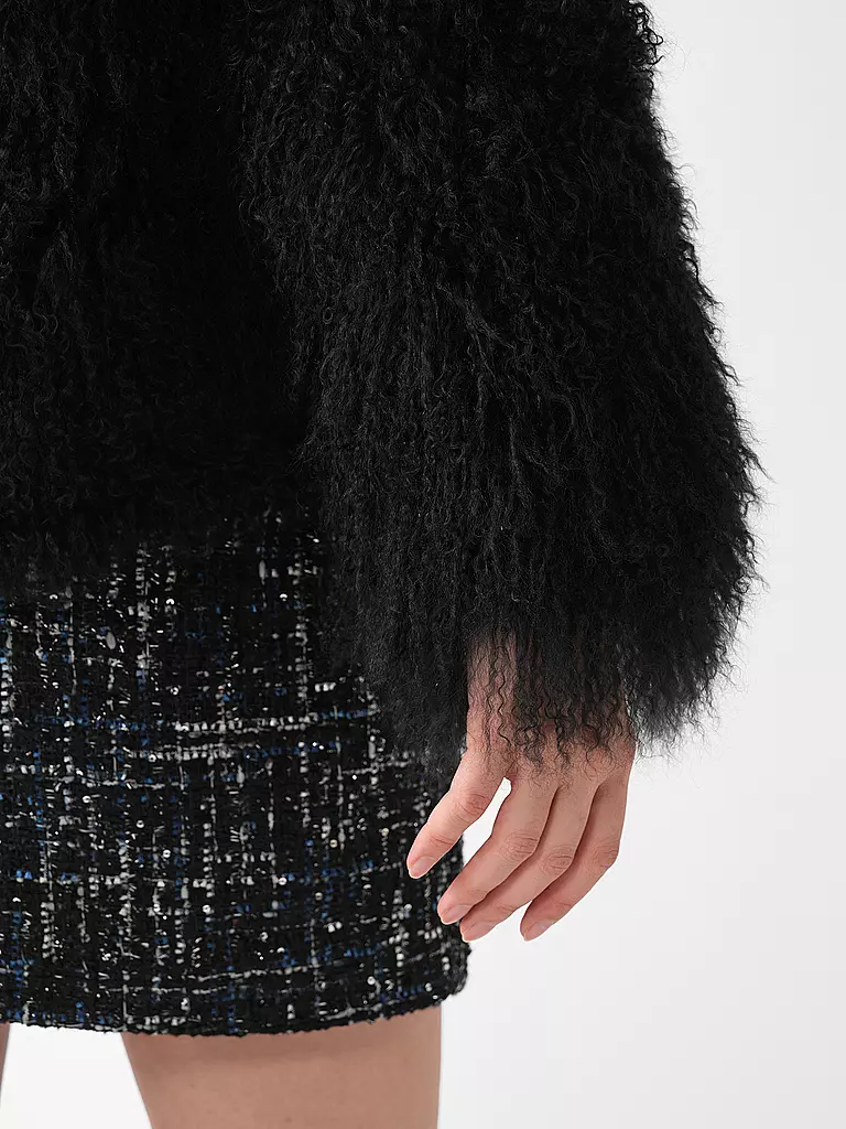 MEOTINE | Felljacke | Noir