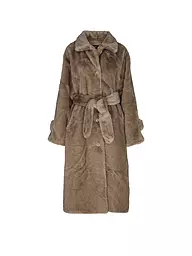 MEOTINE | Manteau en fausse fourrure | Marron clair