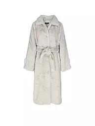 MEOTINE | Manteau en fausse fourrure | Gris clair