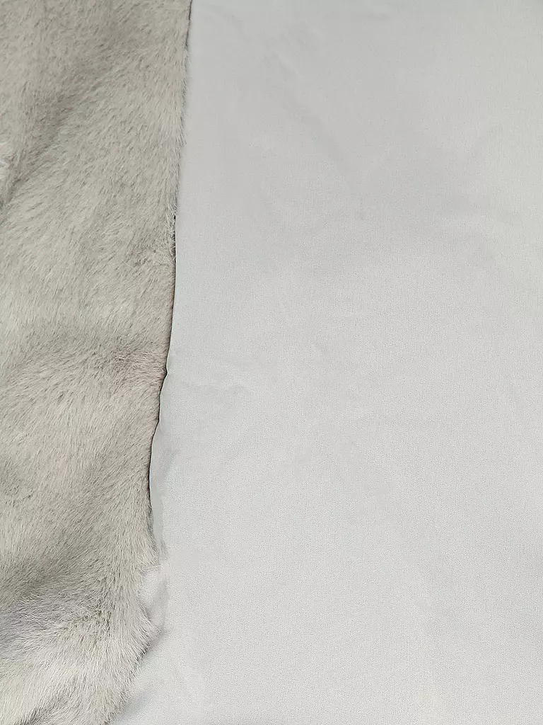 MEOTINE | Veste aspect fourrure | Gris clair