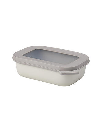 MEPAL | Boîte de conservation - Multibowl Cirqula Plat 0,5l Nordic White