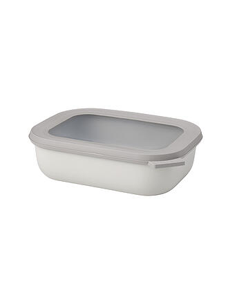 MEPAL | Boîte de conservation - Multibowl Cirqula plat 1l Nordic White
