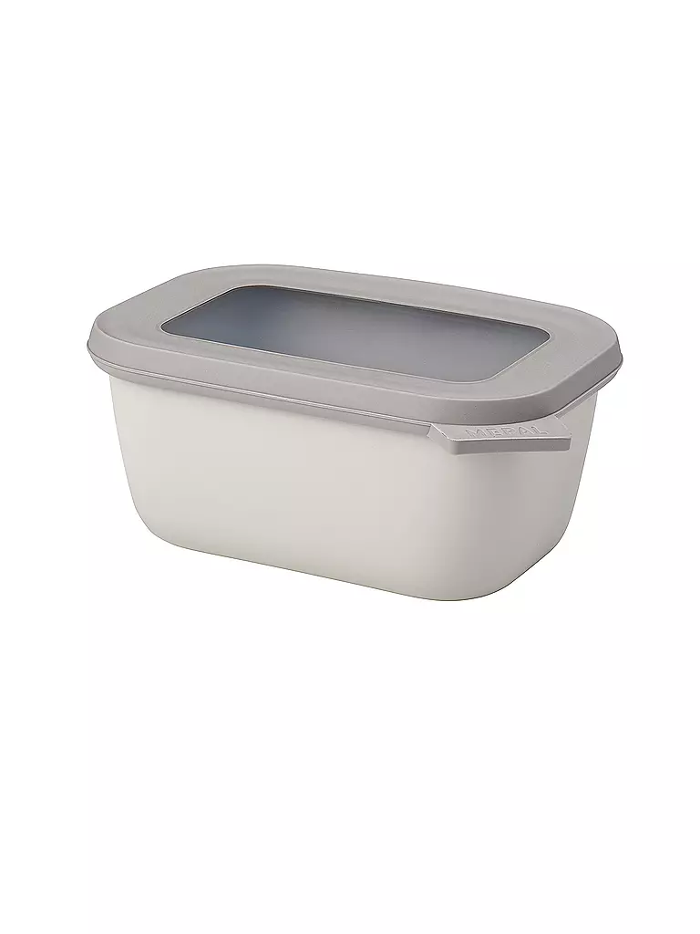 MEPAL | Boîte de conservation - Multibowl Cirqula haut 0,75l Nordic White | creme