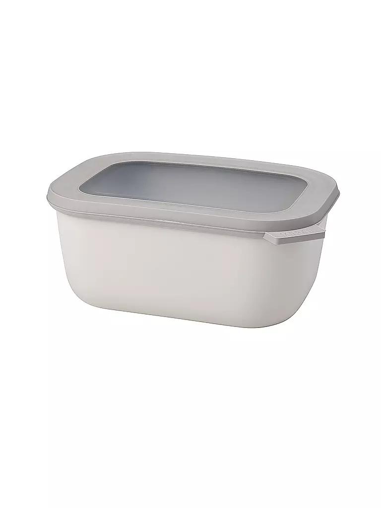 MEPAL | Boîte de conservation - Multibowl Cirqula haute 1,5l Nordic White | Crème