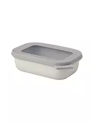 MEPAL | Boîte de conservation - Multibowl Cirqula Plat 0,5l Nordic White | Crème