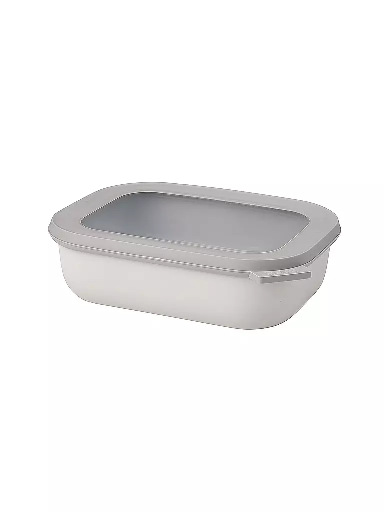 MEPAL | Boîte de conservation - Multibowl Cirqula plat 1l Nordic White | creme
