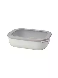 MEPAL | Boîte de conservation - Multibowl Cirqula plat 2l Nordic White | Crème