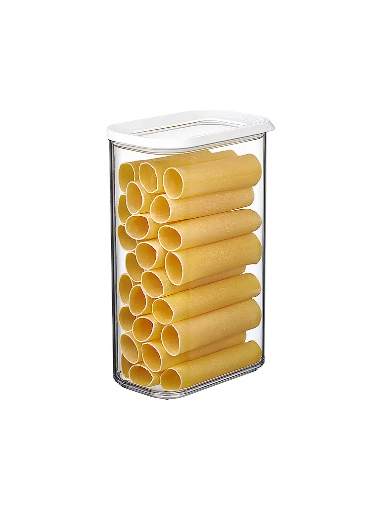 MEPAL | Boîte de conservation MODULA 2l Blanc | transparent
