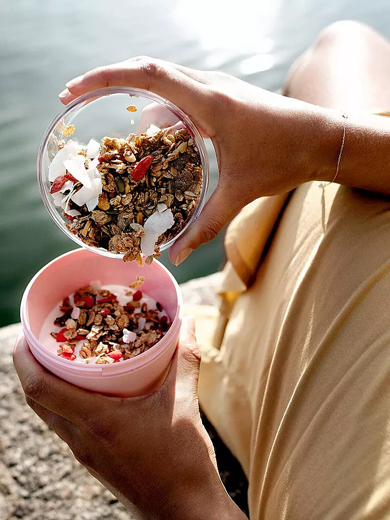 MEPAL | Lunchpot ELLIPSE 500 + 200ml Bleu Vif | Bleu foncé