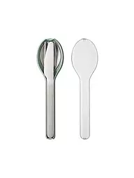MEPAL | Set de couverts ELLIPSE 3 pièces Nordic Sage | Vert