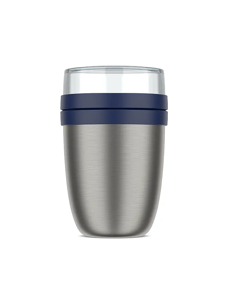 MEPAL | Thermo-Lunchpot Ellipse 0,5/0,2l Edelstahl Vivid Blue | Bleu foncé