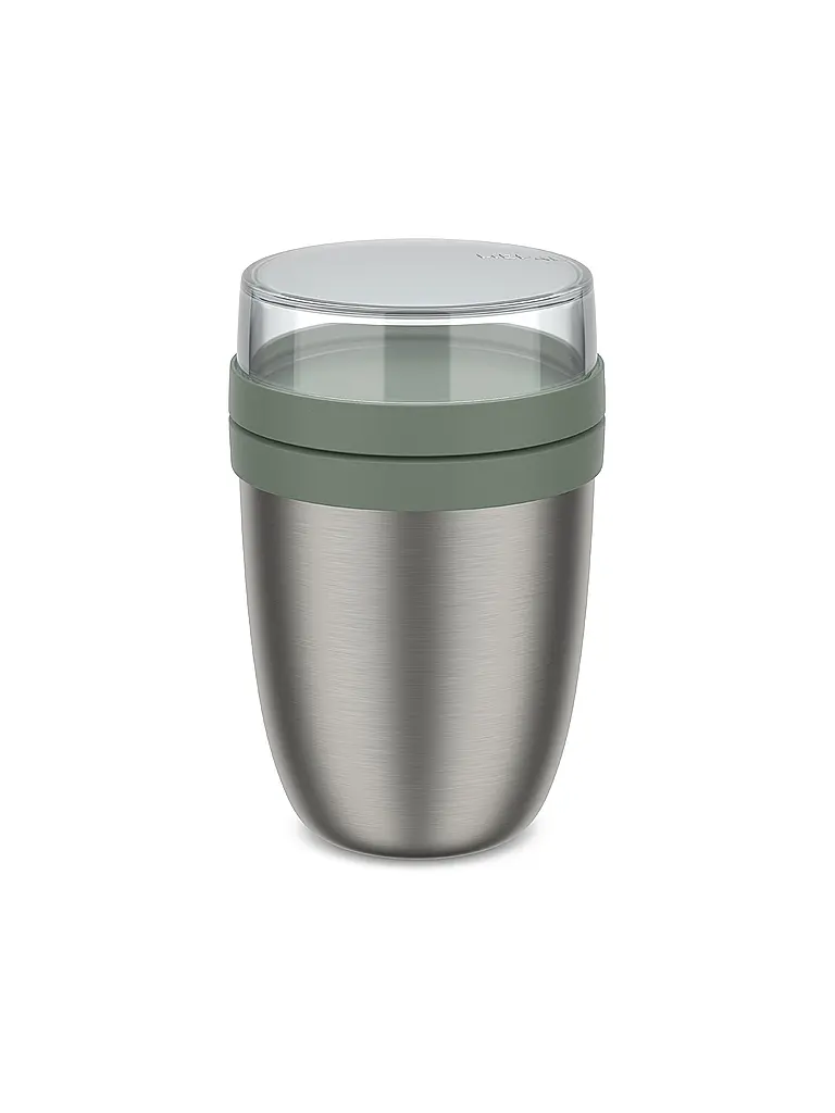 MEPAL | Thermo-Lunchpot Ellipse 0,5/0,2l Inox Nord Sauge | Vert