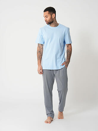 MEY | Pyjama T-Shirt SELECTION far blue