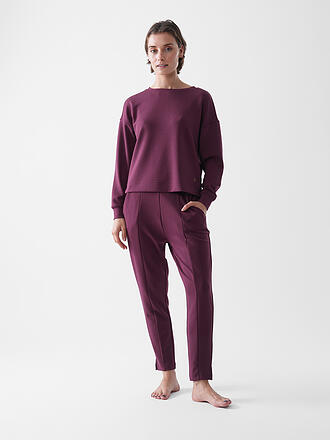 MEY | Pantalon de détente 7/8 PURE SOFTNESS boysenberry