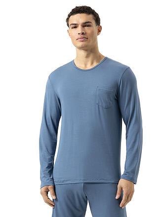 MEY | Pyjama T-shirt à manches longues JEFFERSON bleu galactique