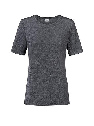 MEY | T-Shirt SPARKLING RIB thunder grey