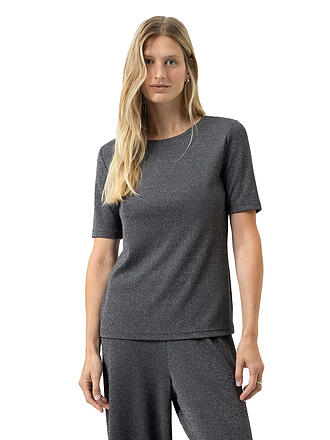 MEY | T-Shirt SPARKLING RIB thunder grey