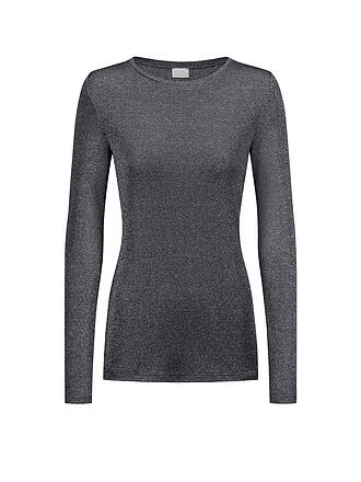 MEY | T-shirt à manches longues SPARKLING RIB thunder grey
