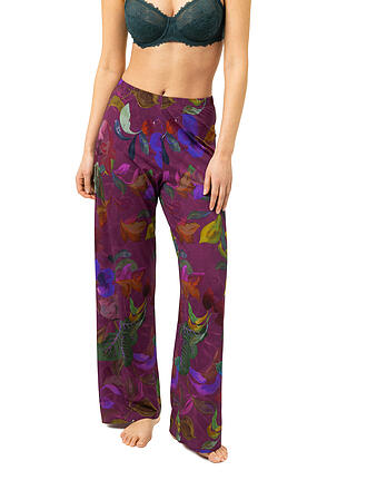 MEY | Pantalon de pyjama COSMIC GARDEN crushed berry