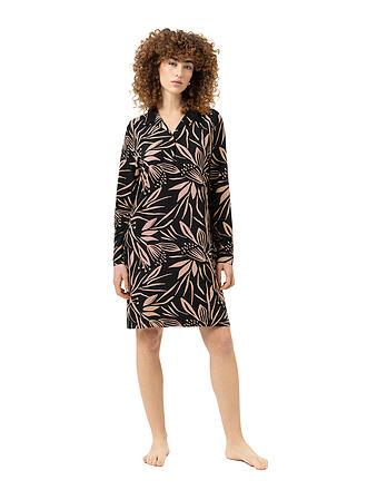 MEY | Nachthemd - Sleepshirt VIVID BLOOM noir