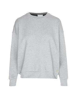 MEY | Pull Loungewear PURE SOFTNESS gris argent chiné