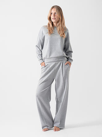 MEY | Pull Loungewear PURE SOFTNESS gris argent chiné
