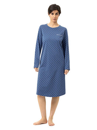 MEY | Chemise de nuit - Sleepshirt POLKA DREAMS midnight dust