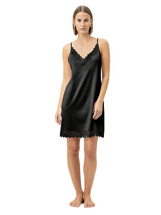MEY | Chemise de nuit - Sleepshirt PURE SHINE noir