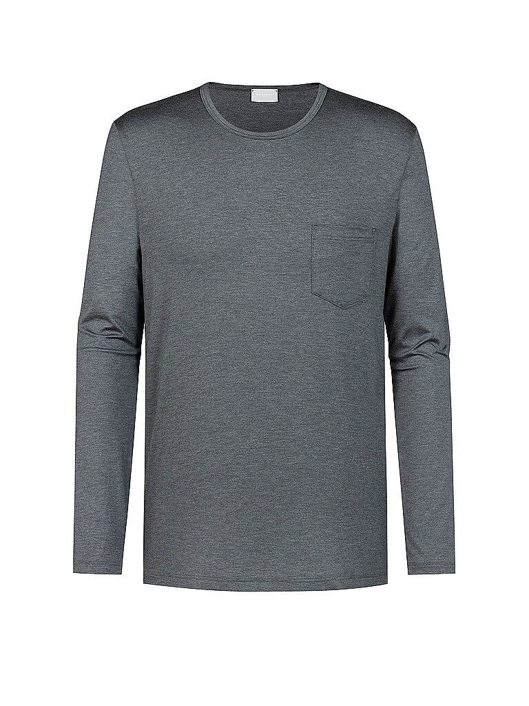T-shirt de pyjama à manches longues JEFFERSON quartz chiné gris L