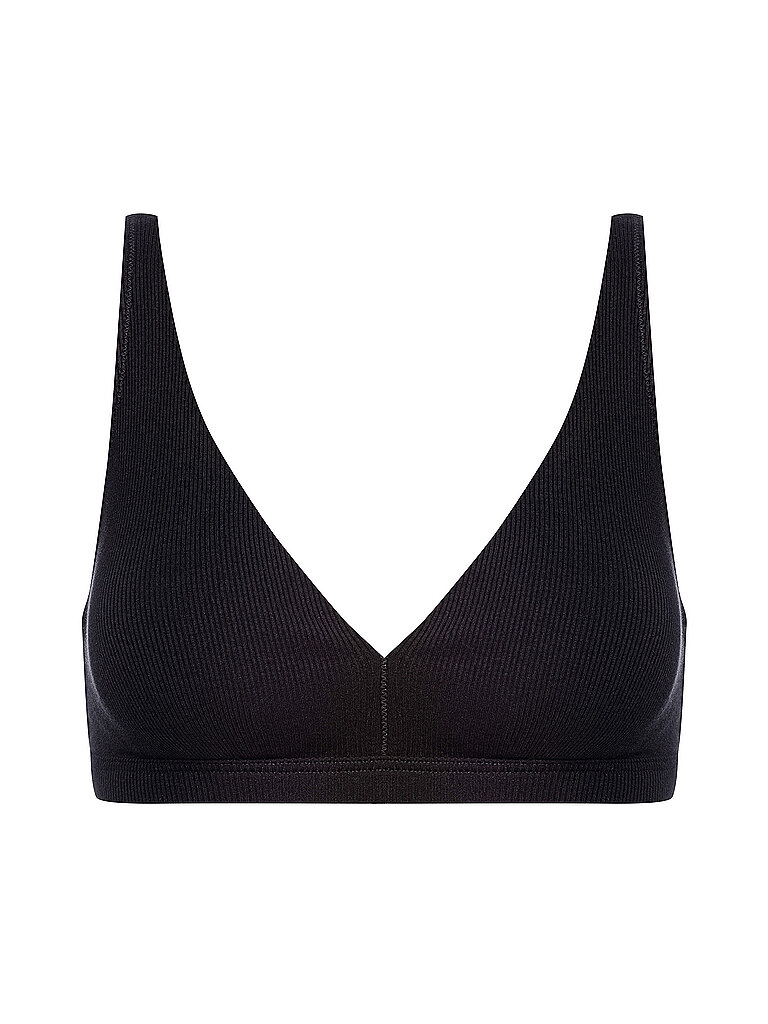 Soutien-gorge triangle COTON BIO noir noir S