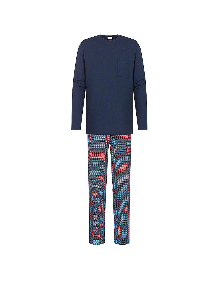Mey Pyjama yacht blue bleu M