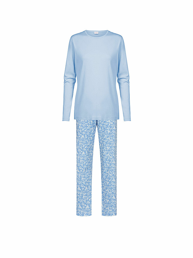 Pyjama bleu soie bleu clair 42